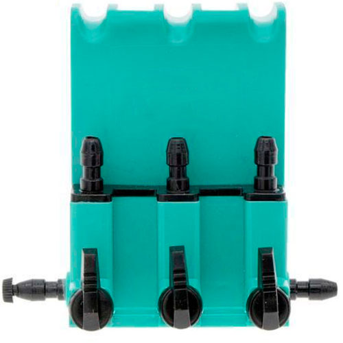 3-way gang valve for aquarium