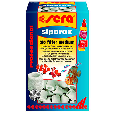 Siporax glass bio filter media for nitrate removal