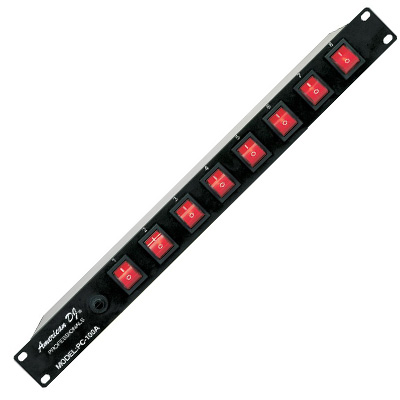 ADJ PC-100A power strip for aquarium cabinet