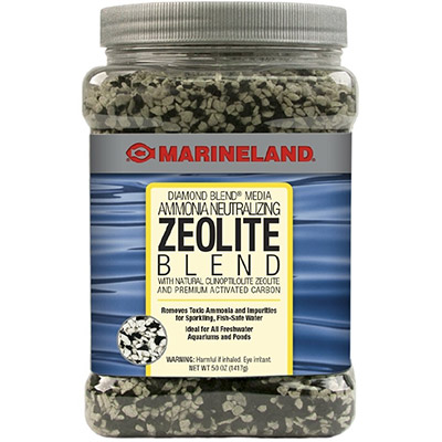 Activated carbon and zeolite filter media blend