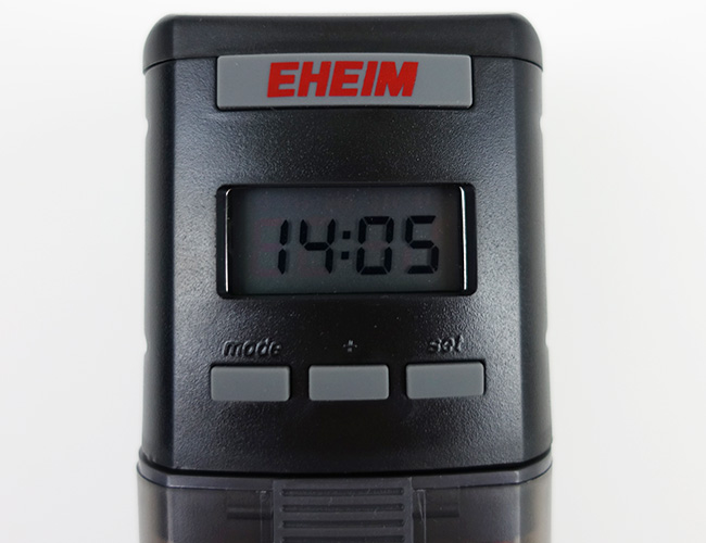 Eheim Everyday Automatic Fish Feeder programmable controller timer buttons
