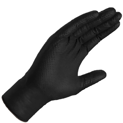 Ammex Gloveworks thin textured nitrile disposable aquarium gloves