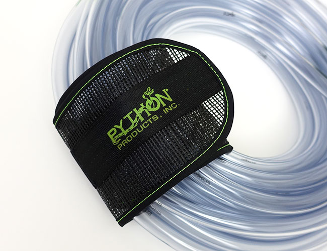 Python heavy-duty Velcro straps to keep water changer and hose neat and coiled