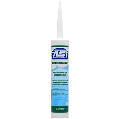 ASI Black Aquarium-Safe Silicone Sealant