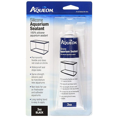 Aqueon Black Silicone Aquarium Sealant