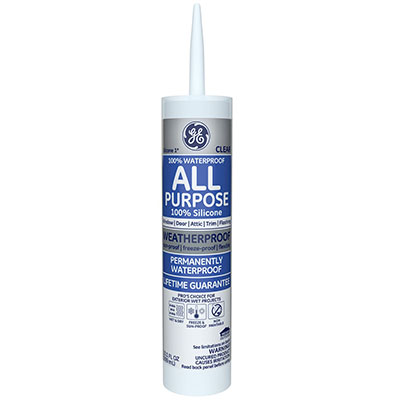 All-Glass Clear Silicone Aquarium Sealant, 3 oz.