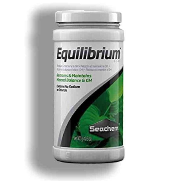 Seachem Equilibrium product.