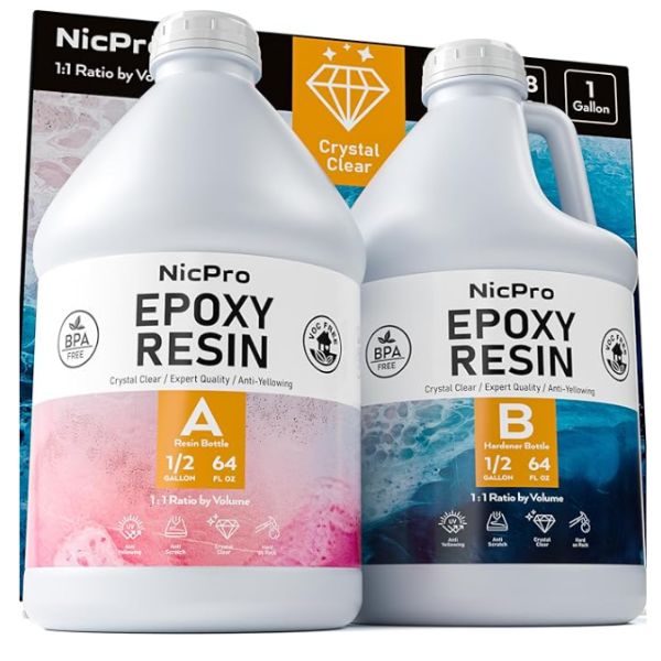 NicPro epoxy resin product.