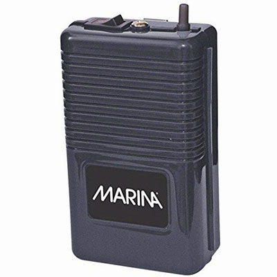 Best battery-operated aquarium air pump - Marina 11134