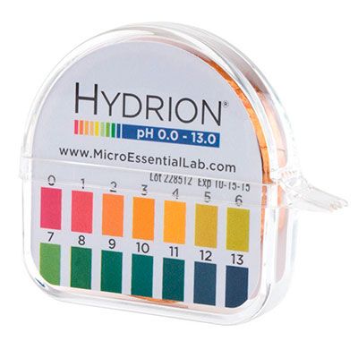 Aquarium pH paper testing kit