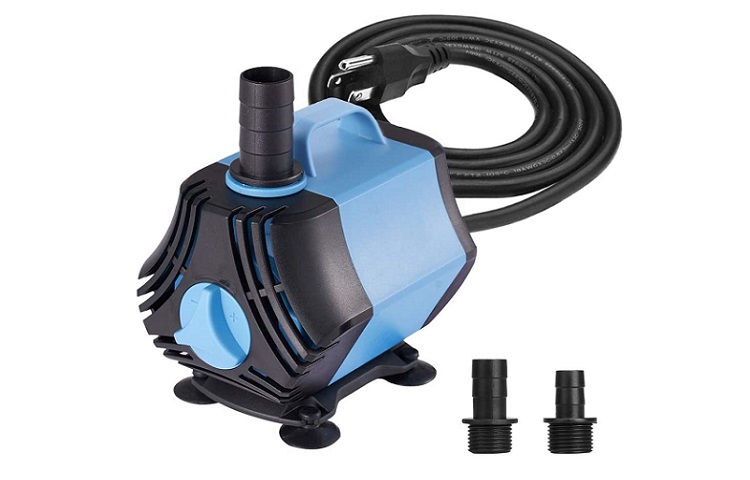 Best Buds 400GPH Submersible Water Pump for Pond Aquarium Fountain Hydroponics 