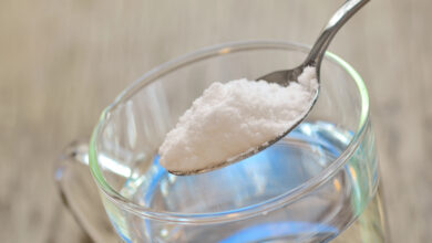 Spoonful of baking soda